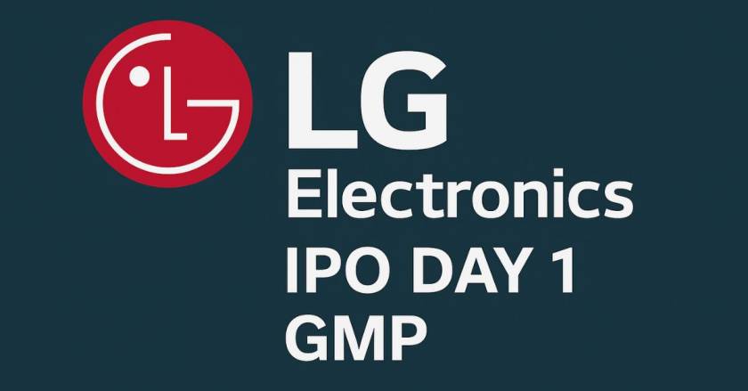 LG Electronics India IPO GMP day 1