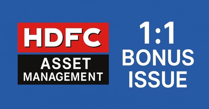 HDFC AMC Bonus issue