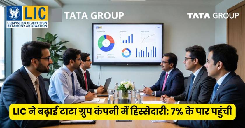LIC increase stake in tata group company