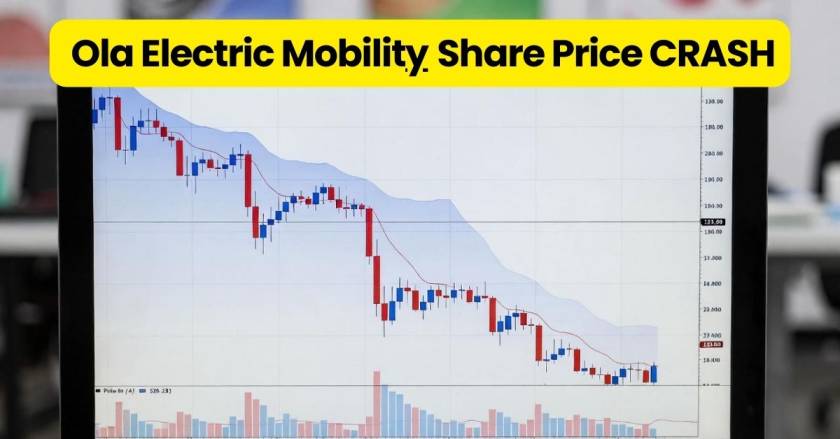 Ola Electric Share Price CRASH