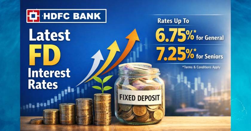 hdfc bank latest fd interest rates hindi