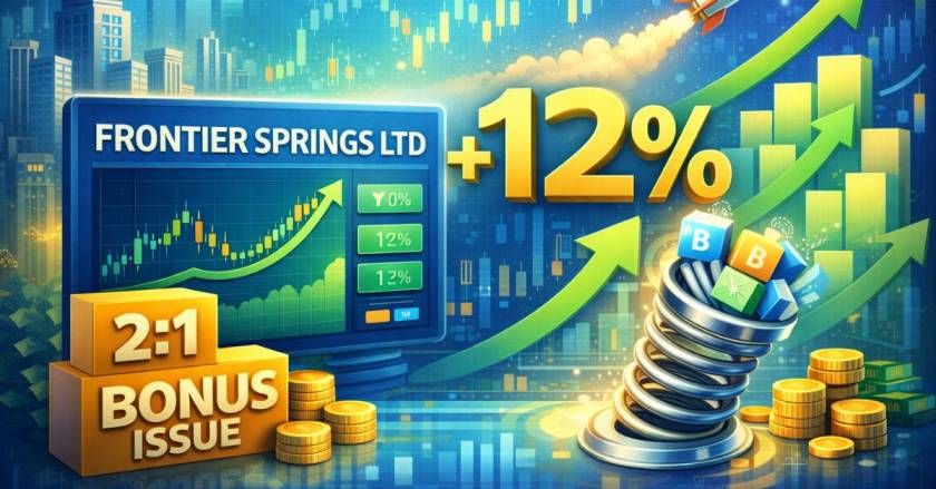 frontier-springs-bonus-issue-2-1-record-date-12-percent-jump