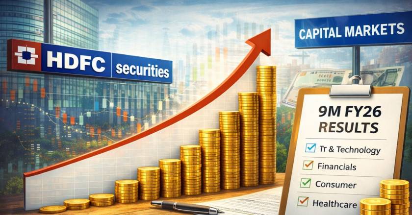 hdfc securities result