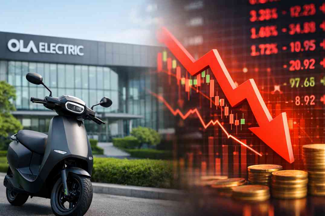 Ola Electric Share Price Crash