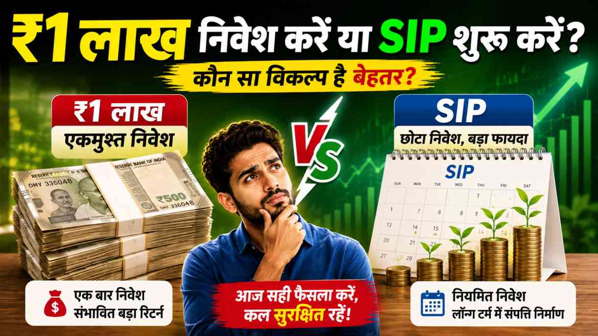 lumpsum vs sip